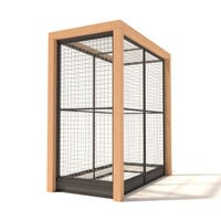 Glorenza Valentijn - Kattenren - Antraciet - 202x190x103 cm