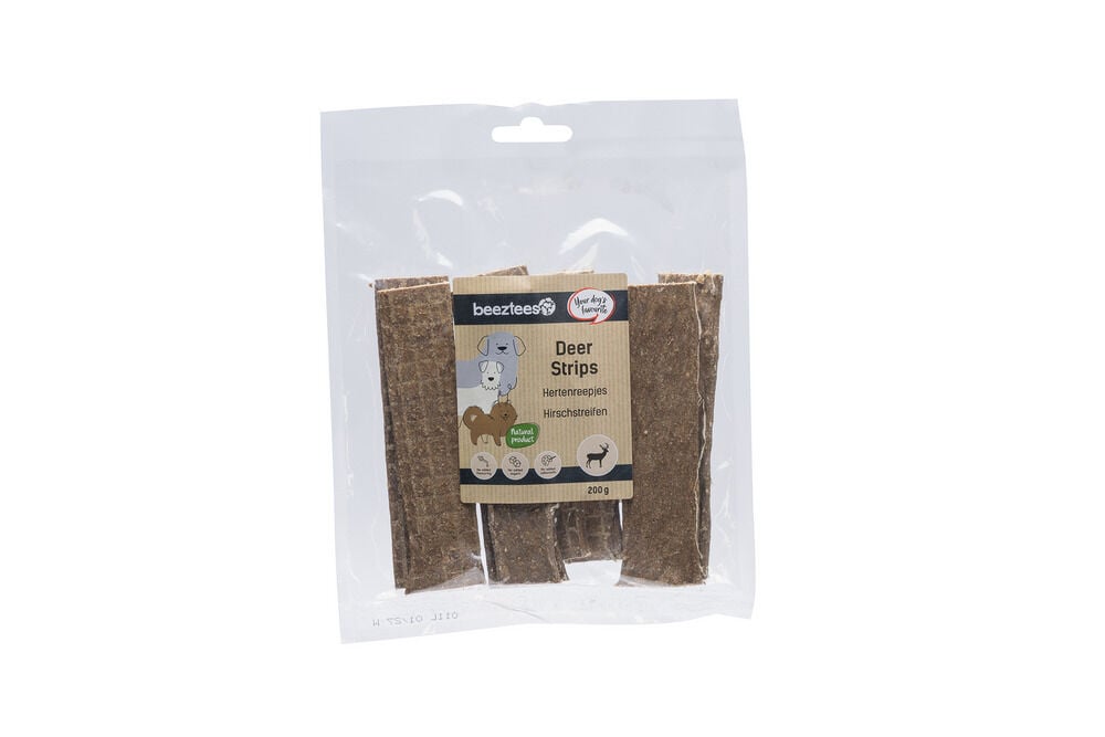 Beeztees Hertenreepjes - Hondensnack Beeztees Hertenreepjes - Hondensnack