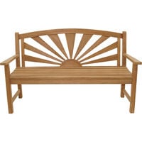 Lesli Living Sunburst - Tuinbank - Teak - 96x64x156 cm