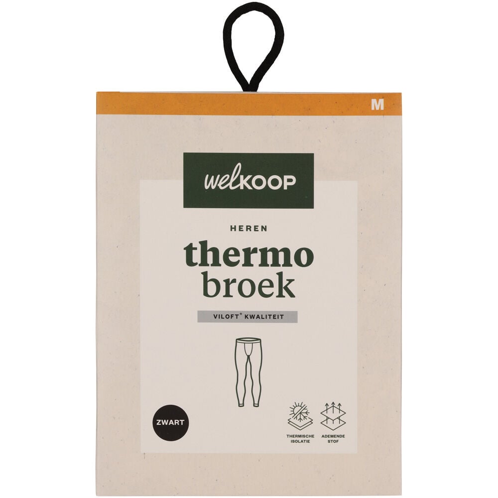 Welkoop Thermobroek - Thermolegging - Zwart - M
