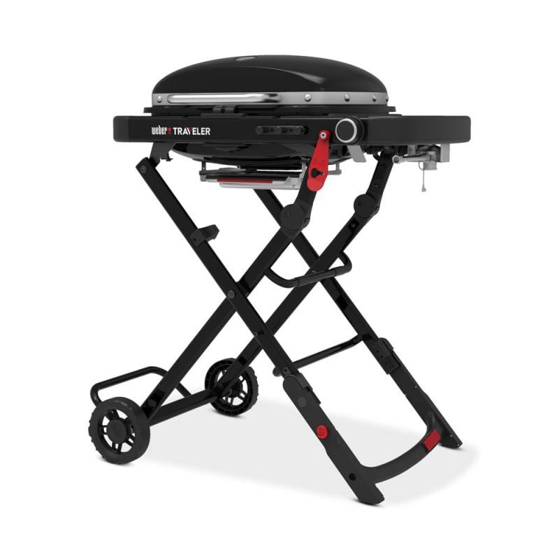 Weber Traveler Compact - Gasbarbecue - Zwart - 1