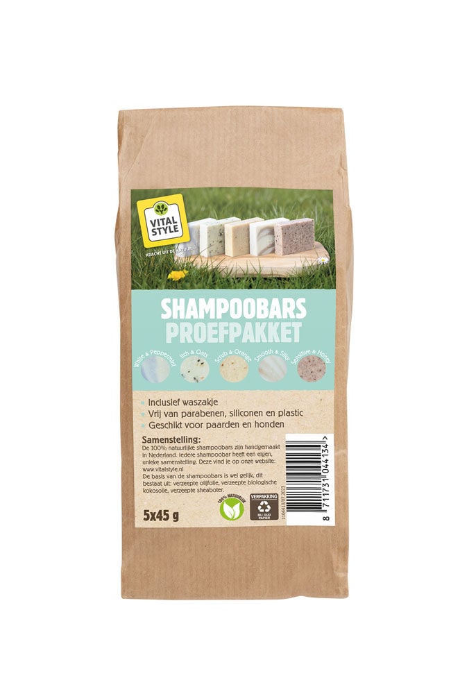 Vitalstyle Proefpakket - Shampoobars