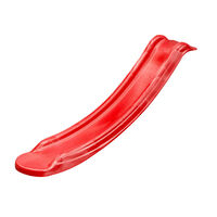 Swing King - Glijbaan - Rood - Kunststof - 120 cm