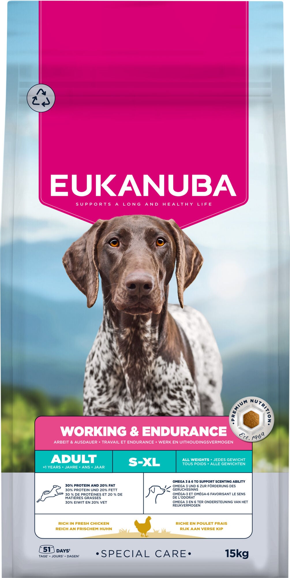 Eukanuba Special Care Working & Endurance - Hondenvoer Eukanuba Special Care Working & Endurance - Hondenvoer