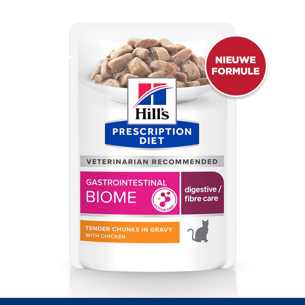 Hill's Prescription Diet Gastrointestinal BIOME - Kattenvoer - 85 Gram - kip
