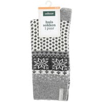 Welkoop Huissokken - Wol - Grijs