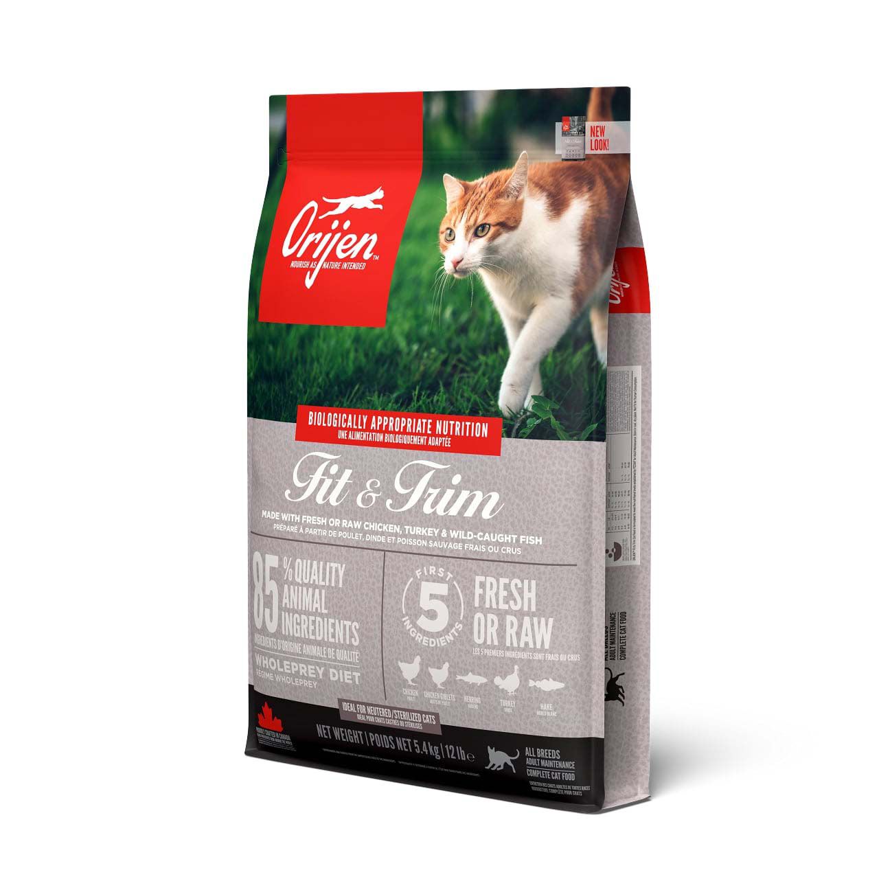Orijen Whole Prey Fit - Trim Cat - Kattenvoer Orijen Whole Prey Fit - Trim Cat - Kattenvoer