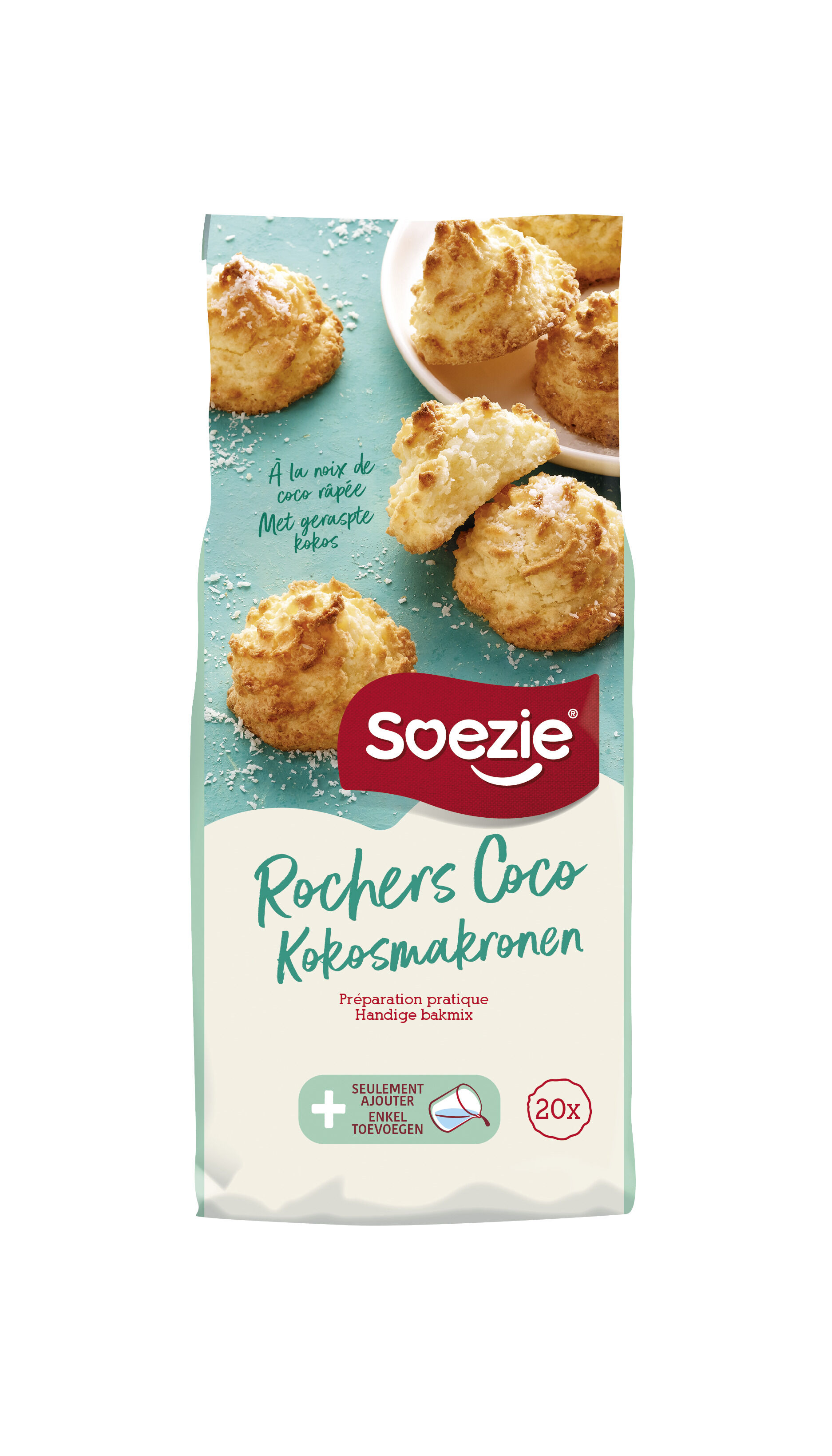 Soezie Kokosmakronen - Gebak en dessert