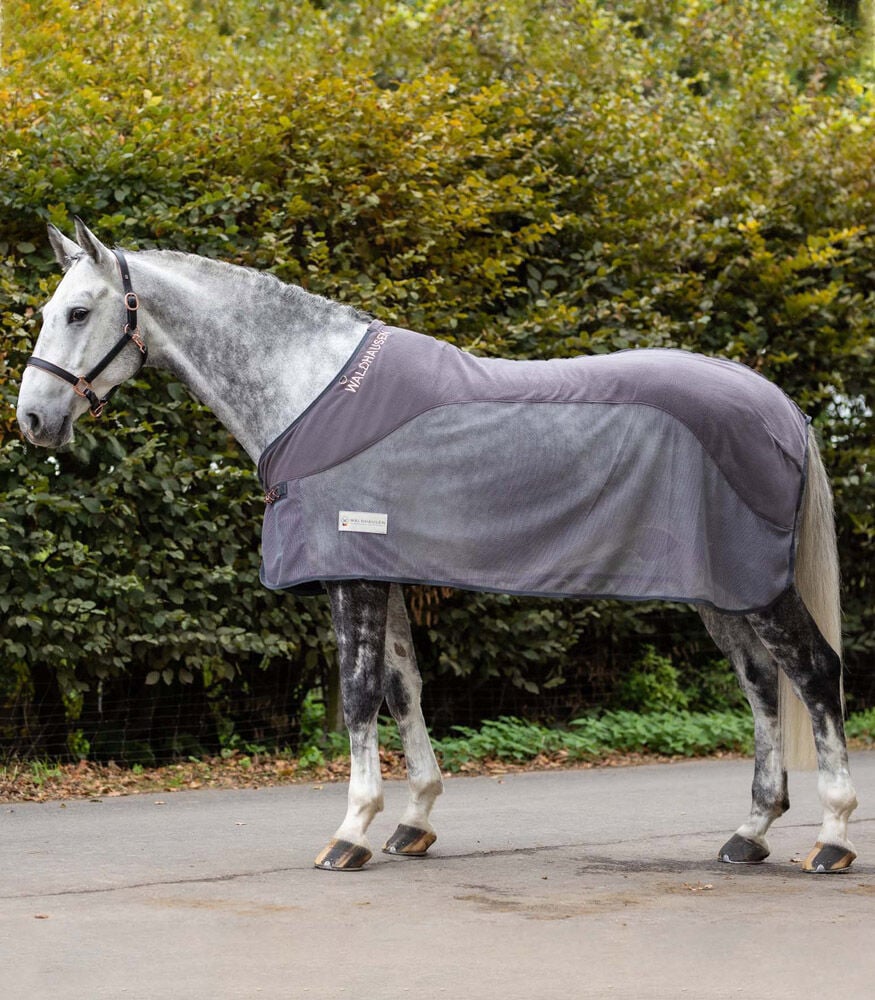 Waldhausen Comfort Fleece - Zweetdeken - Paardendeken - Grijs - 125/175 Waldhausen Comfort Fleece - Zweetdeken - Paardendeken - Grijs - 125/175