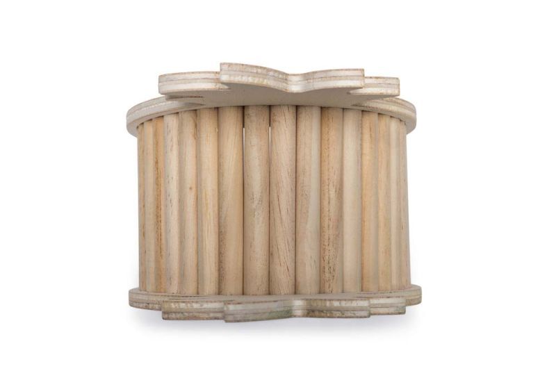 Beeztees Hamsterhuis Ananas - Knaagdierspeelgoed - 18x14x9 cm