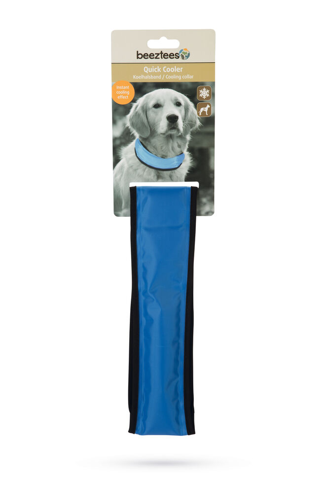 Beeztees Quick Cooler IZI - Halsbanden Hond - blauw - 44 tot 56 cm - 56 cm