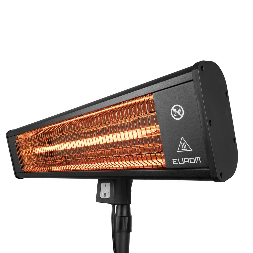 Eurom TH1800S - Staande terrasverwarmer - Grijs - 1800 W
