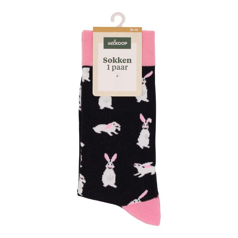 Welkoop Fun Konijn - Sokken