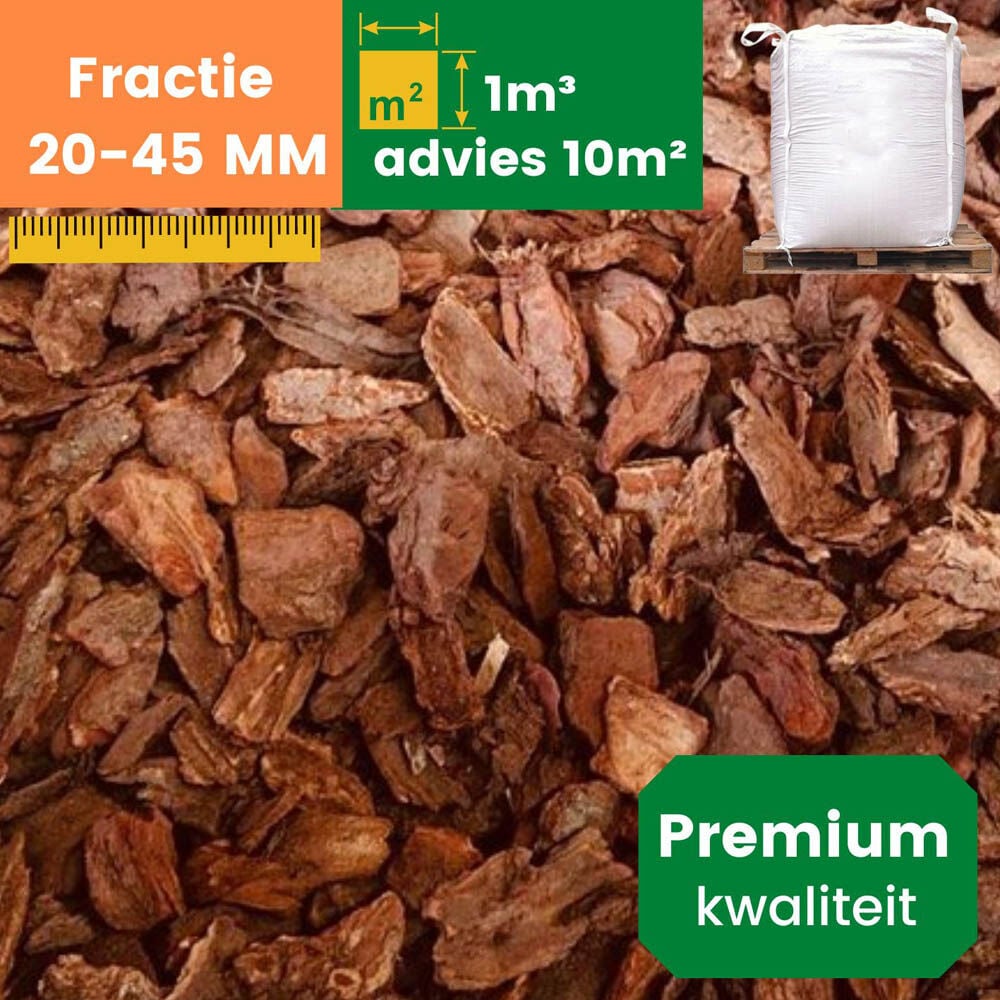 Bigbag - Franse Boomschors - 45-80 mm (1 m³)