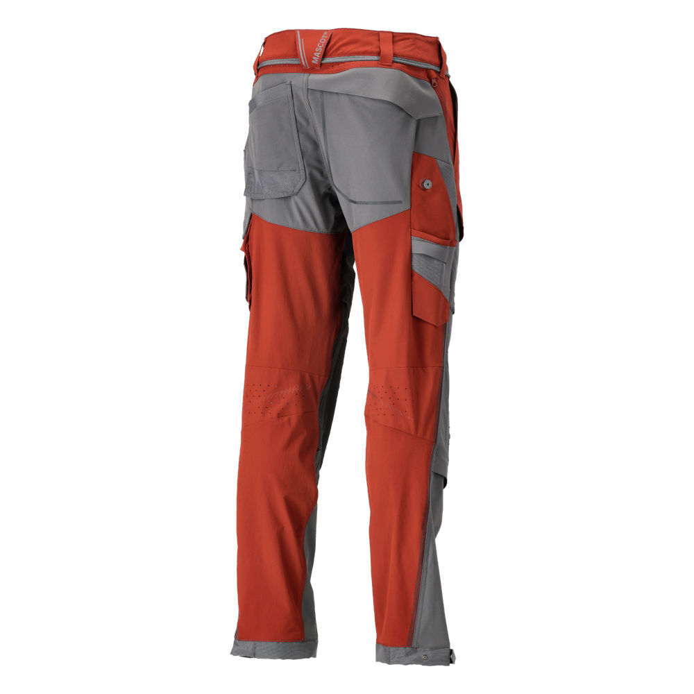 Mascot Customized 22279 - Werkbroek - Rood / GrijsRood / Grijs - 58 - 90