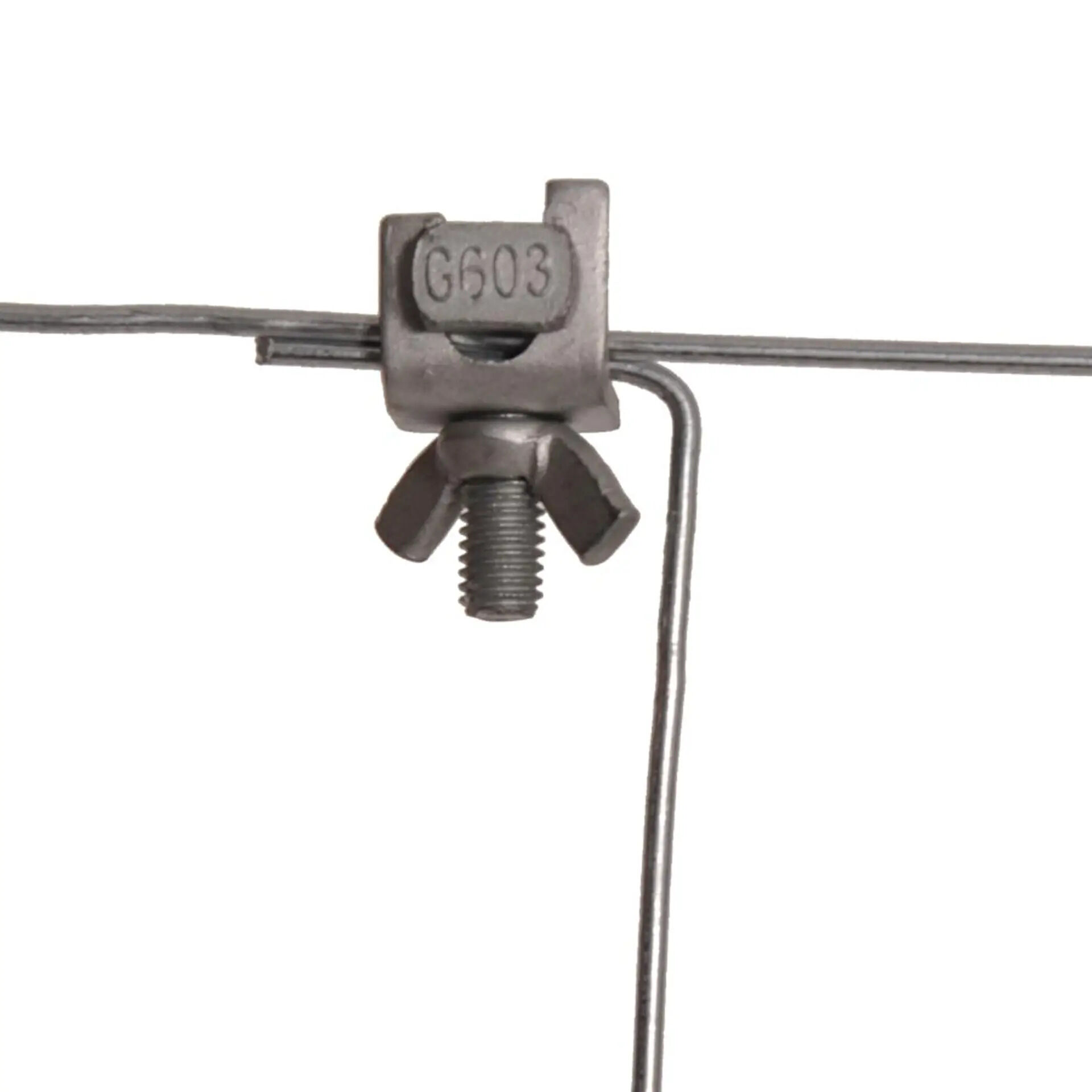Gallagher - Draadklem gebogen - 14.5 cm - 100 Stuks - Grijs - 16.5 cm Gallagher - Draadklem gebogen - 14.5 cm - 100 Stuks - Grijs - 16.5 cm