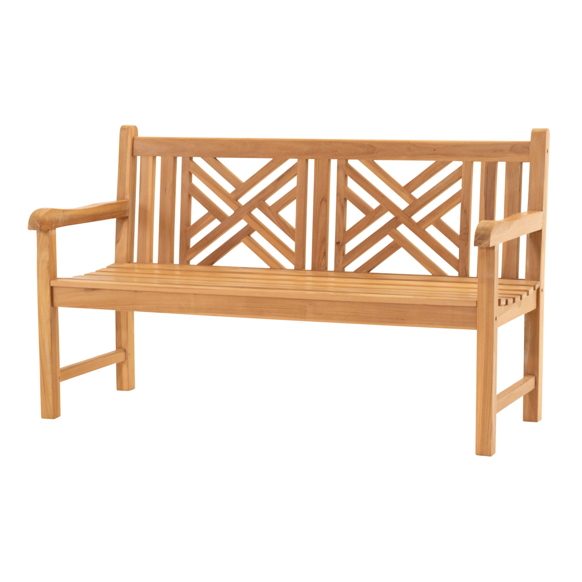 Lesli Living Teak - Tuinbank - Teak - 92x64x150 cm