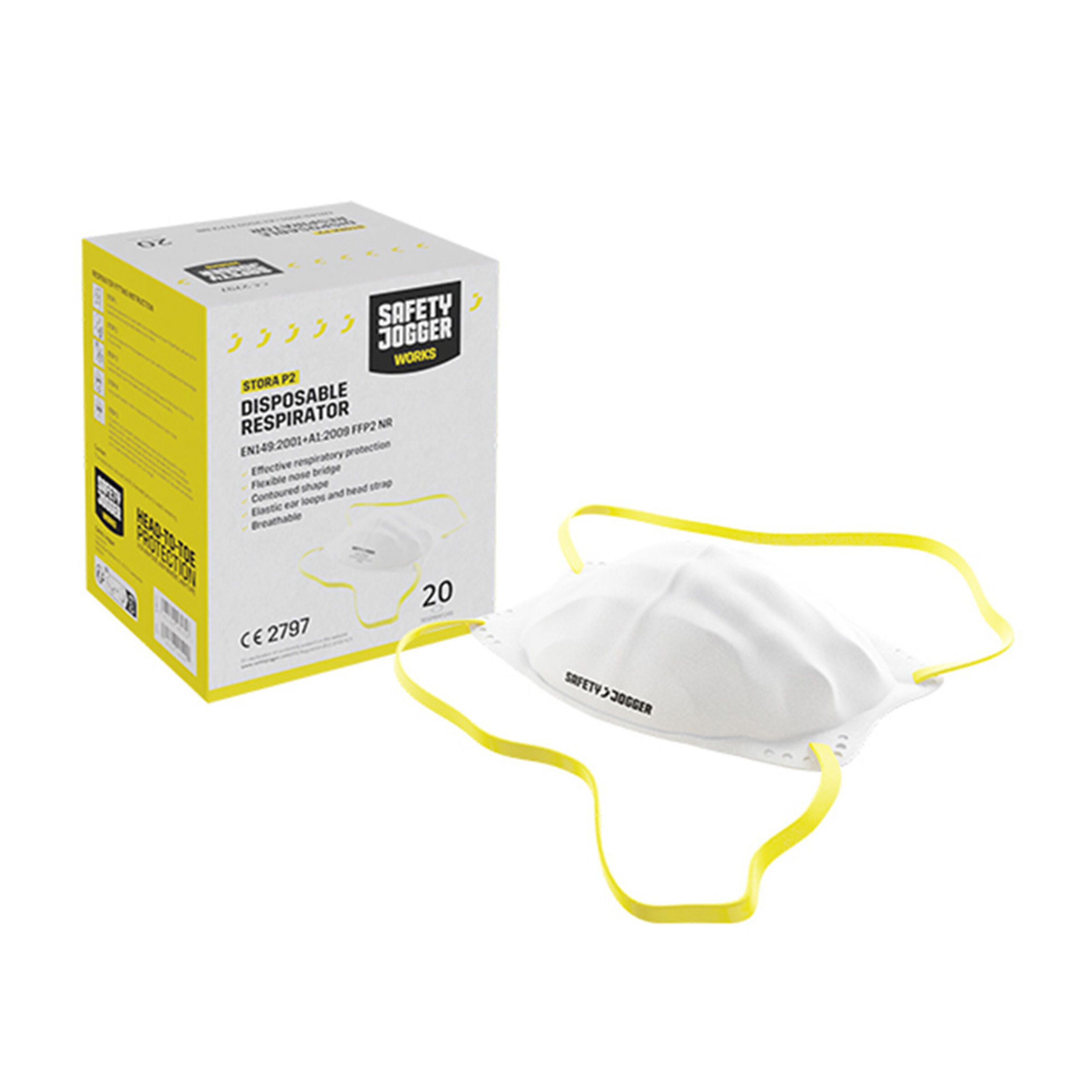 Safety Jogger Stora - P2 stofmasker Safety Jogger Stora - P2 stofmasker