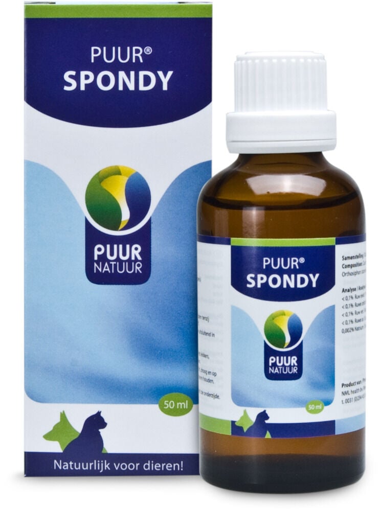 Puur Spondy - Voedingssupplement - 50 Milliliter