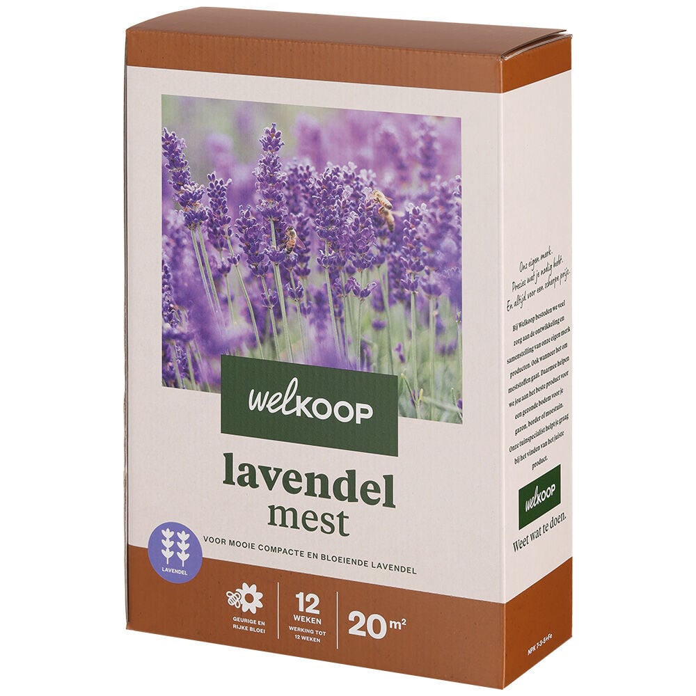 Welkoop - Lavendelmest - 20 m2 - 2 Kilogram