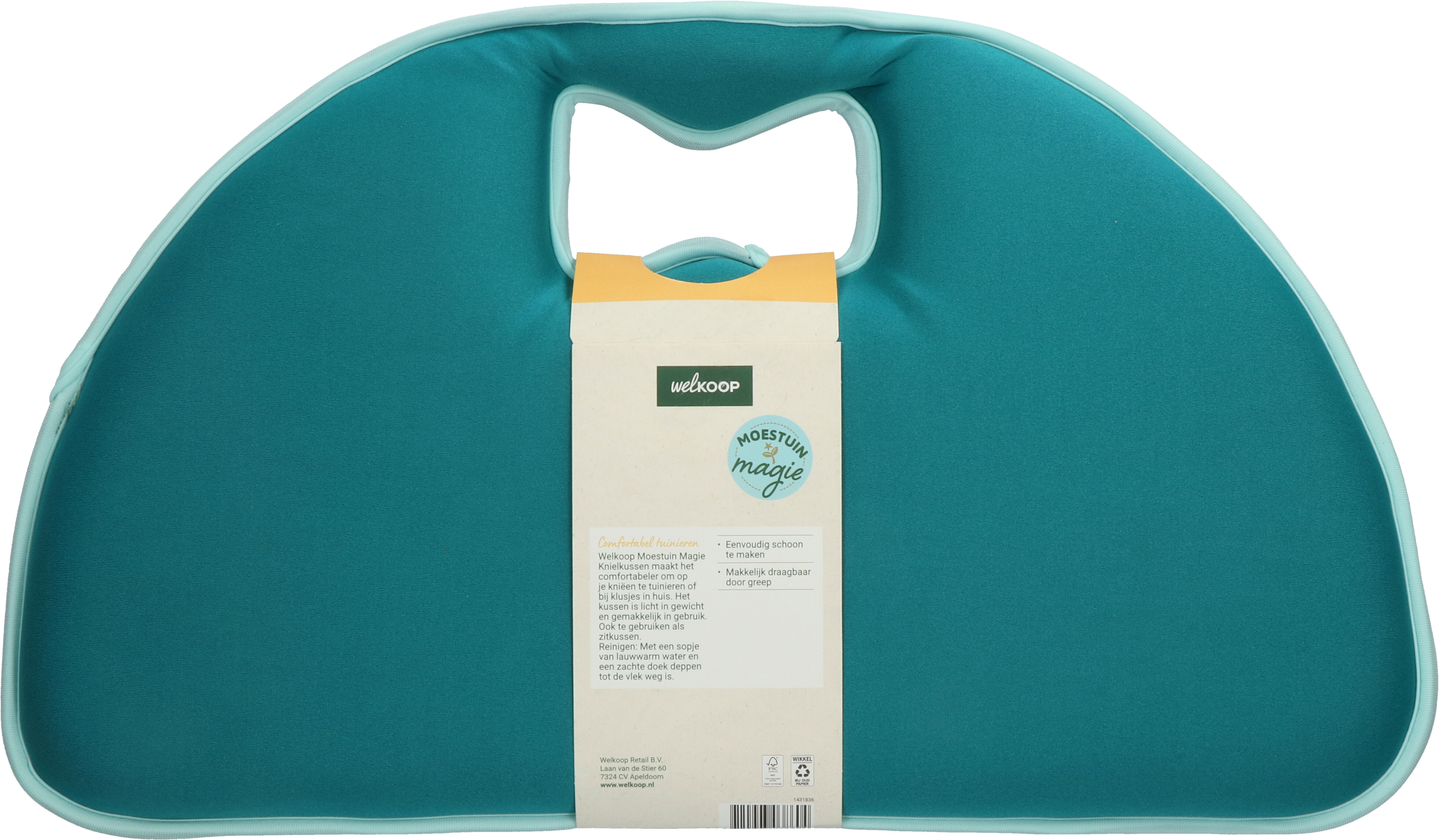 Welkoop Moestuin Magie - Knielkussen - Multi - 28x44x6 cm