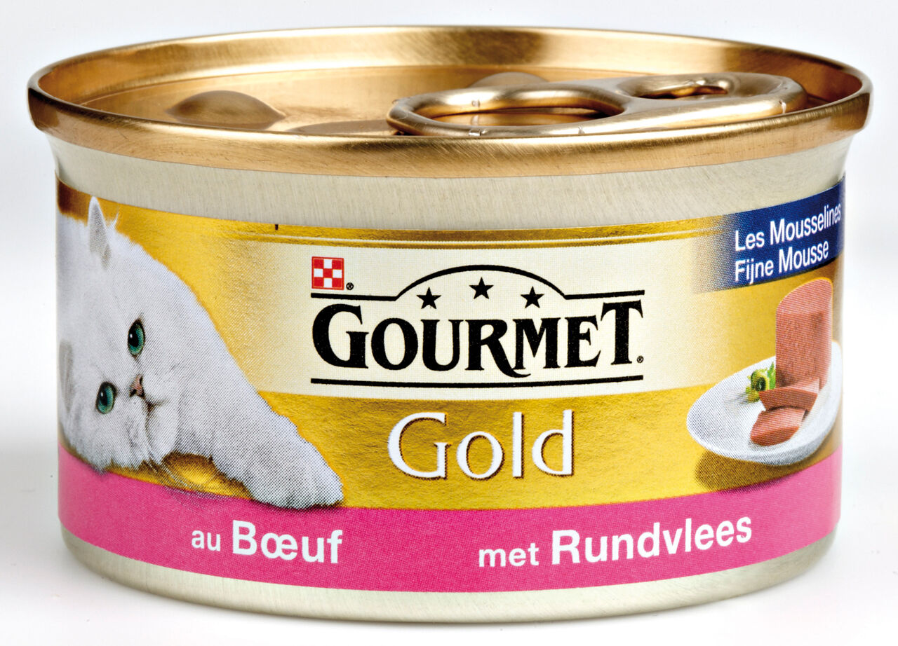 Gourmet Gold - Kattenvoer - 85 Gram - rund Gourmet Gold - Kattenvoer - 85 Gram - rund