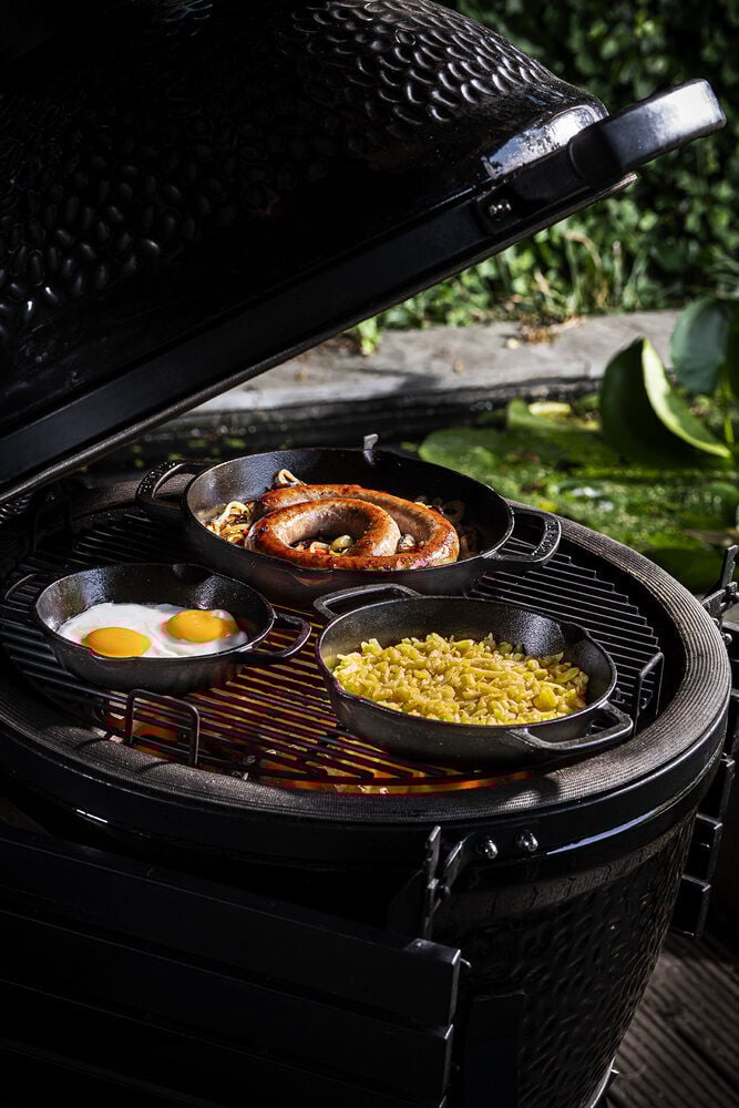 The Windmill Genuine Dutch Cast Iron - Skillet - Zwart - Large