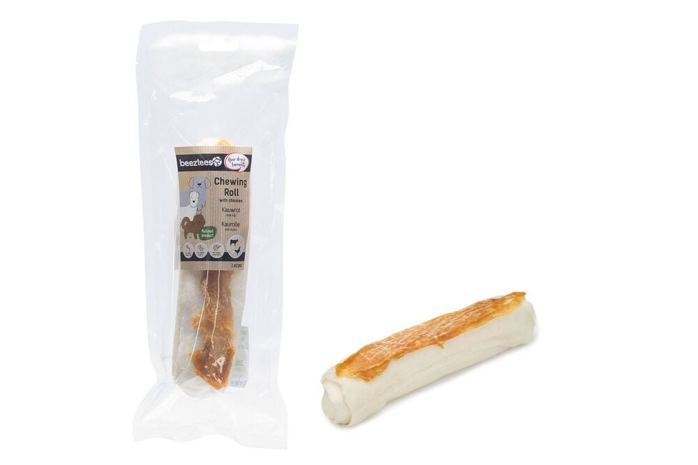 Beeztees Kauwrol - Hondensnack - 100 Gram - kip