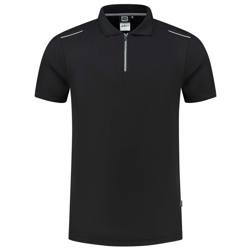 Tricorp Accent 202703 - Poloshirt - Zwart/Grijs - 3XL