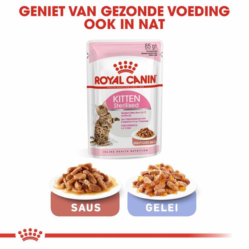 Royal Canin Sterilised Kitten - Kattenvoer - 3.5 Kilogram - Gevogelte