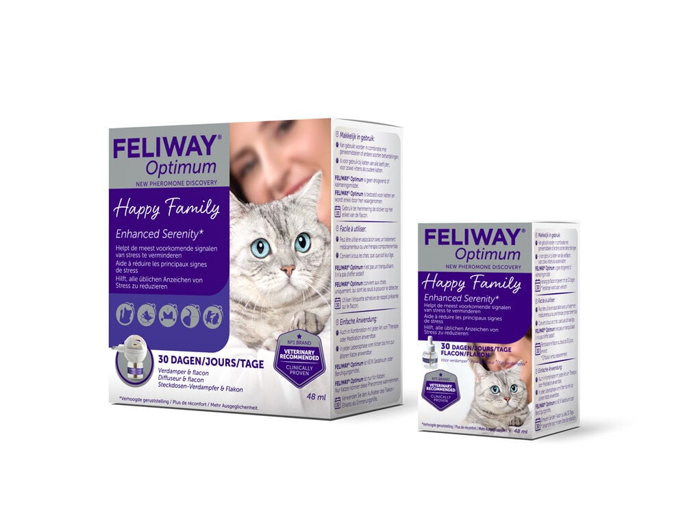 Feliway Startset Optimum Verdamper & vulling  - Antistress product