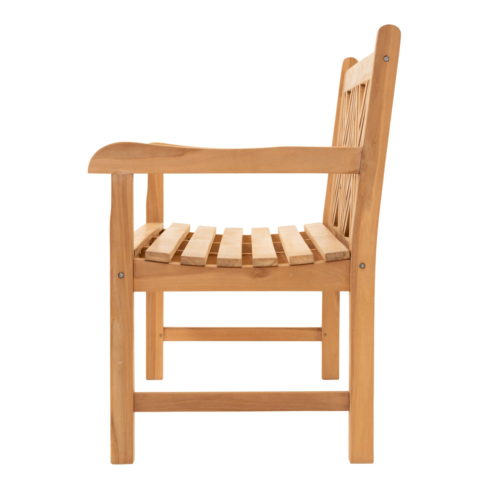 Lesli Living Teak - Tuinbank - Teak - 92x64x150 cm