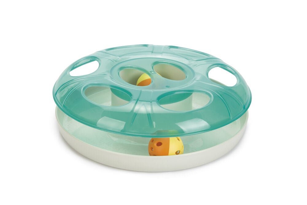 Beeztees Trainingswiel Scudie - Kattenspeeltje