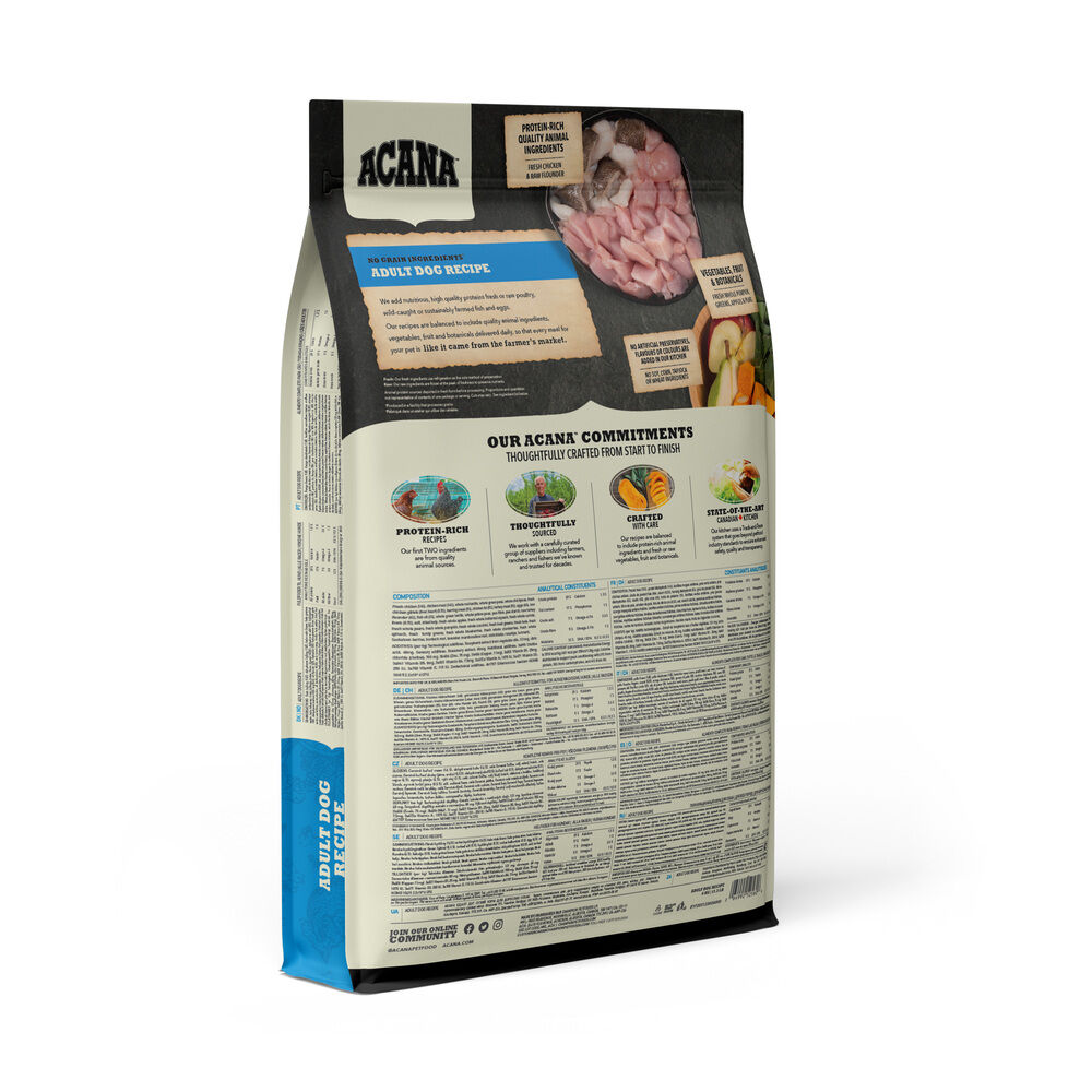 Acana Dog recipe Adult - Hondenvoer - 6 Kilogram - gevogelte