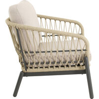 Lesli Living Zavi - Loungeset - 163.5x43x57 cm
