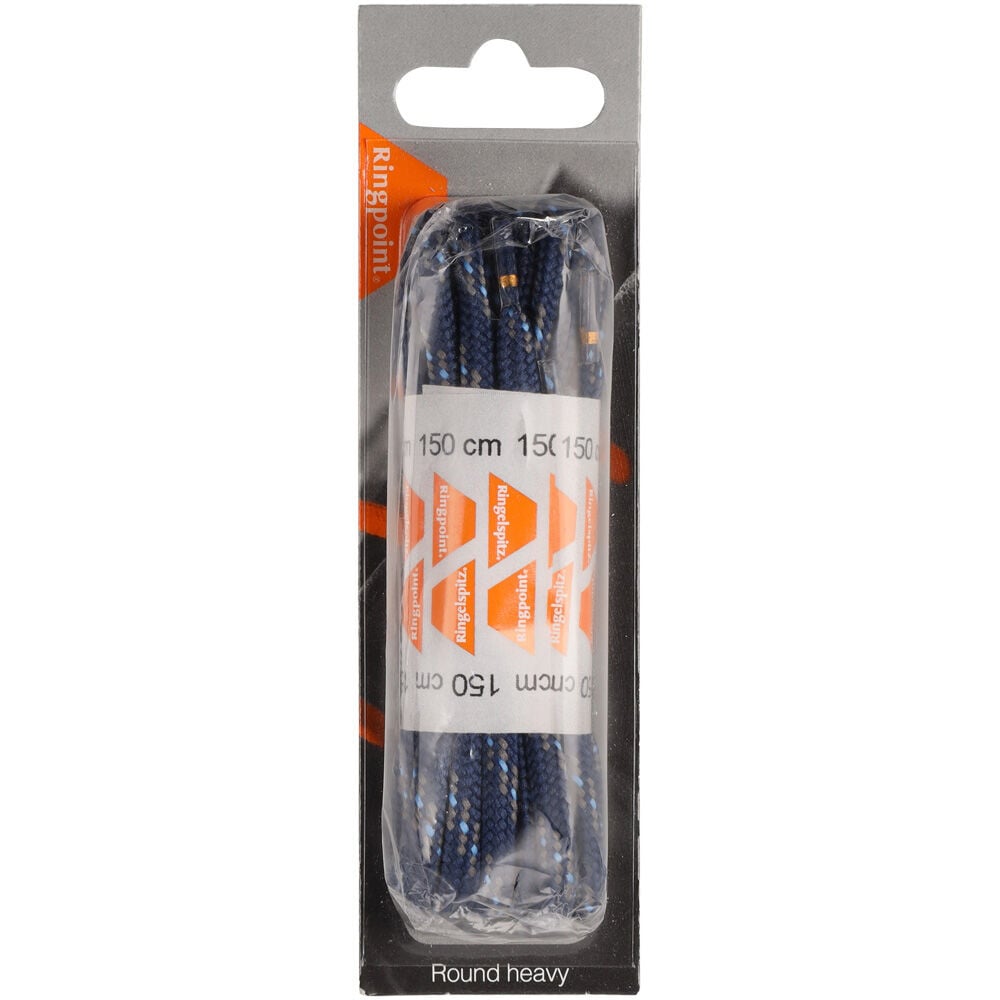 Ringpoint - Veters - 150 cm - Blauw/Grijs Ringpoint - Veters - 150 cm - Blauw/Grijs