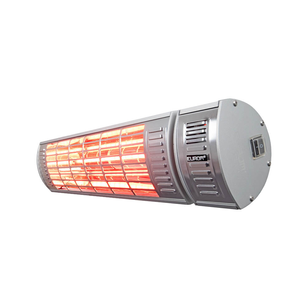 Eurom Ultra 2000 RCD - Hangende terrasverwarmer - Grijs - 2000 W