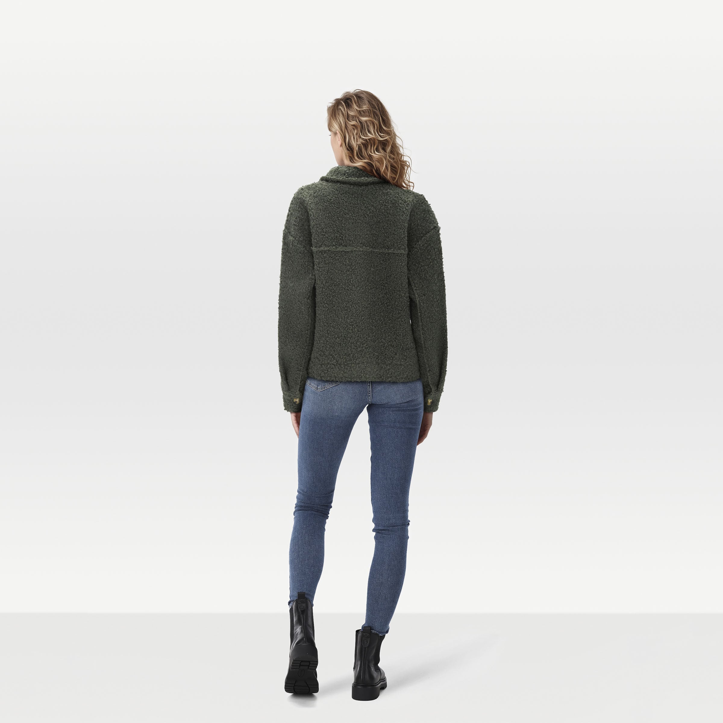 Veleste Anna - Vest - Donkergroen - 36