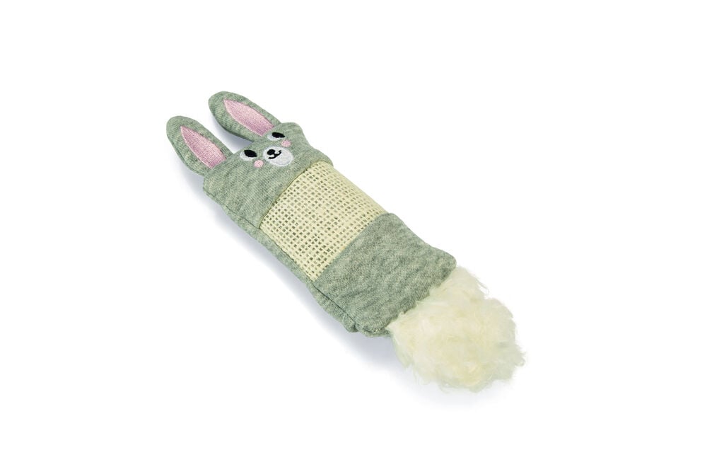 Beeztees Knuffel Konijn - Kattenspeeltje