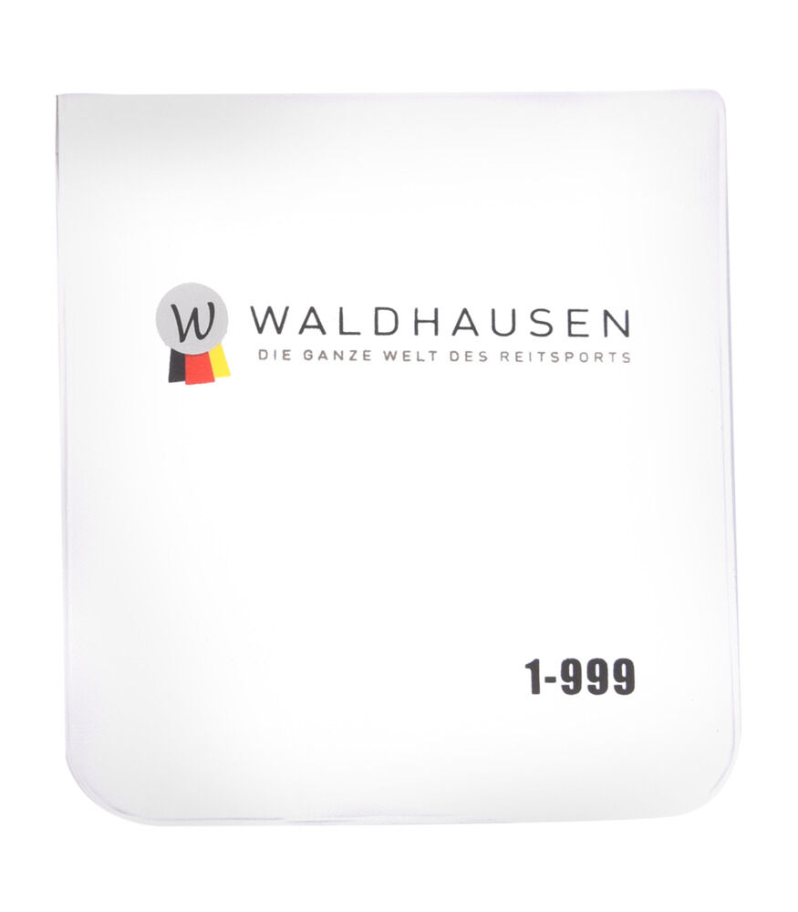 Waldhausen Startnummers - Hoofdstelnummers - Wit