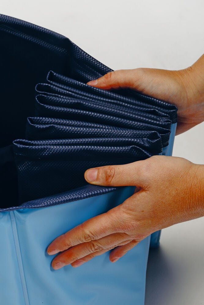 Beeztees - Hondenzwembad -Waterspeelgoed - blauw - 30x120x11.1 cm - M