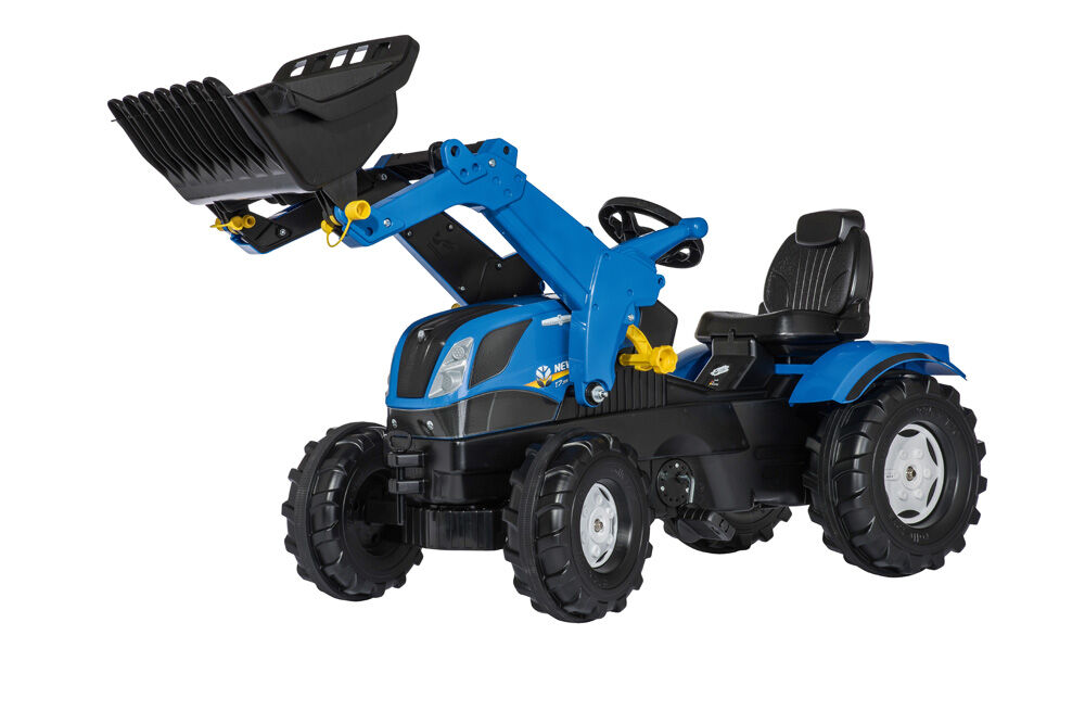 Rolly toys Farmtrac New Holland met voorlader - Tractoren