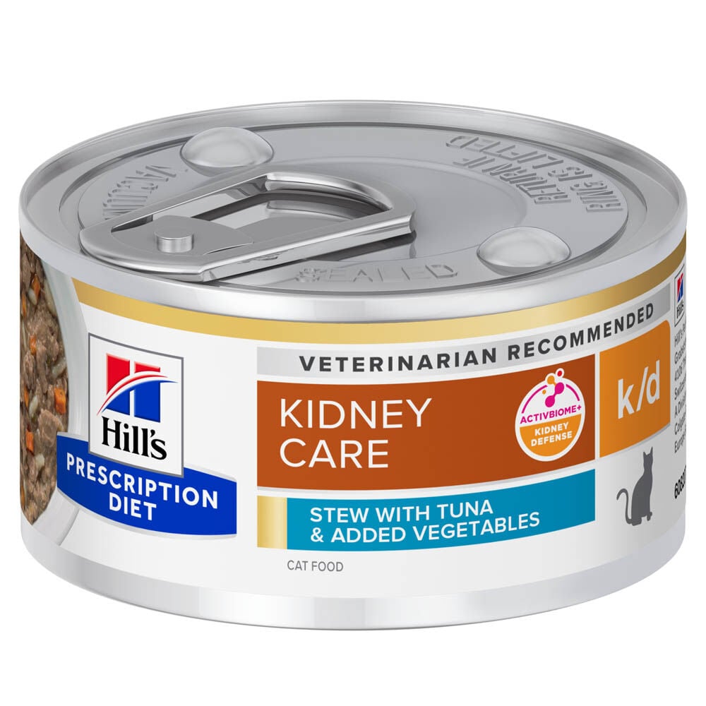Hill's Prescription Diet Kidney Care k/d - Kattenvoer - 82 Gram - groente, tonijn