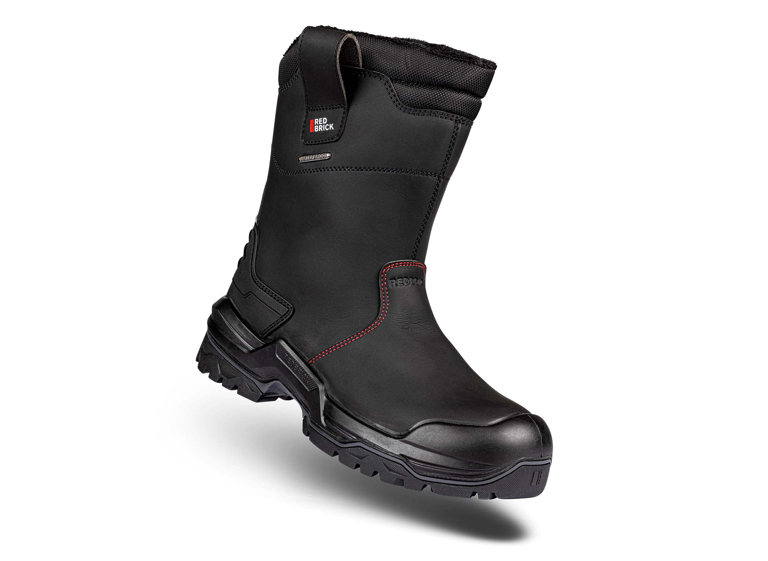Redbrick Pulse Wol - Werklaarzen - Zwart - 41