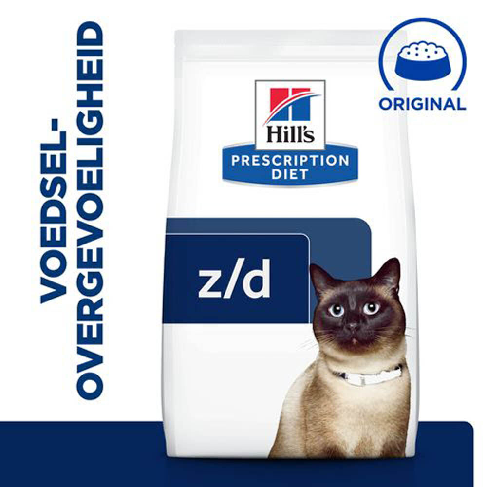 Hill's Prescription Diet Food Sensitivities z/d - Kattenvoer - 3000 Gram - kip