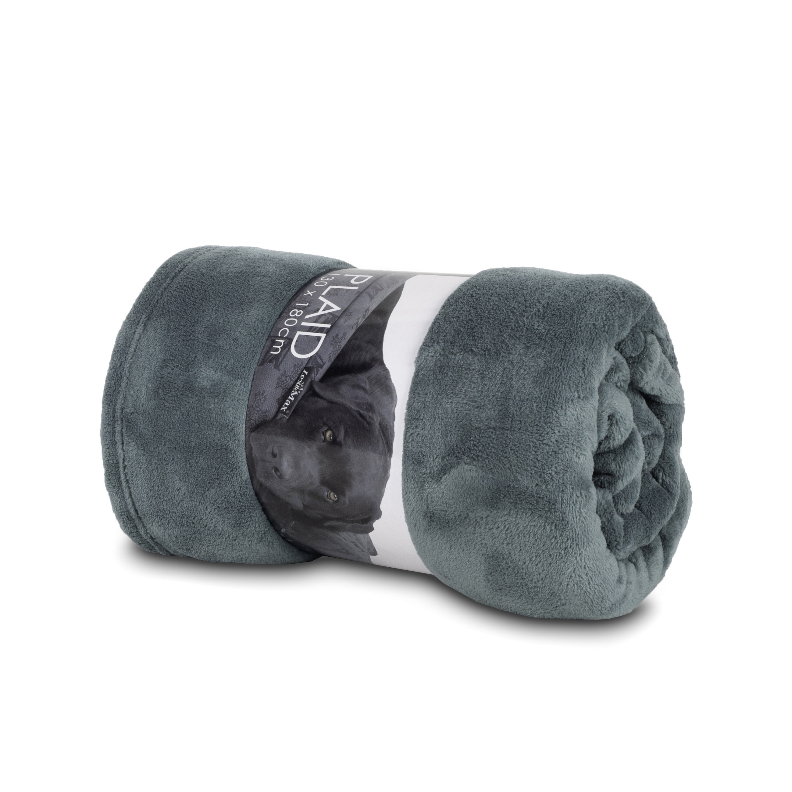 Lex & Max Fleeceplaid - Hondendeken - Groen - 1x180x130 cm