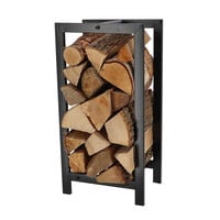 Fancy Flames - Houtopslag - Zwart - Zwart