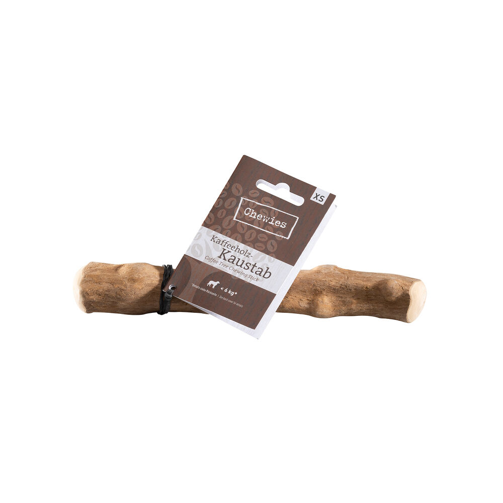 Chewies Koffiehout Kauwstaaf - Hondensnack - koffieboom - XS Chewies Koffiehout Kauwstaaf - Hondensnack - koffieboom - XS