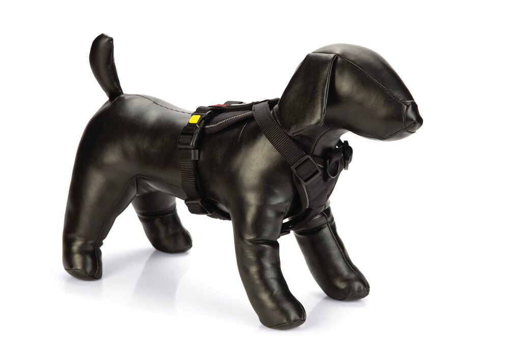 Beeztees Premium Parinca - Y-tuig Hond - zwart - 67 tot 77 cm Beeztees Premium Parinca - Y-tuig Hond - zwart - 67 tot 77 cm