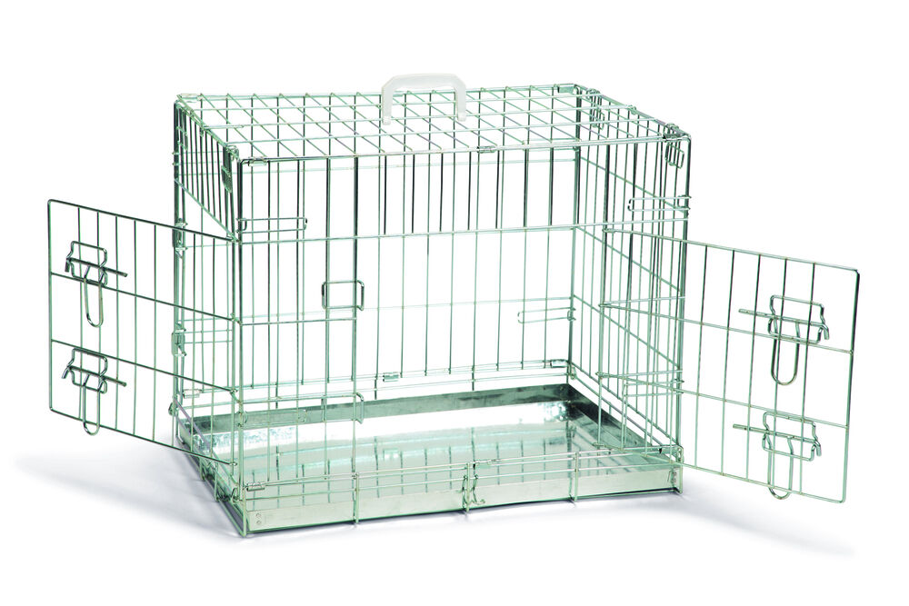 Beeztees 2-deurs - Hondenbench - Verzinkt - 75x113.5x69 cm - XL